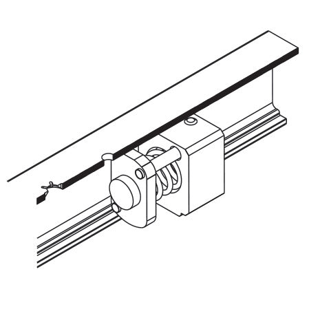 Spring buffer for HAWA-Junior 80
