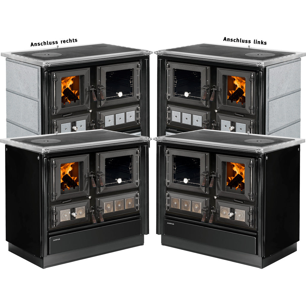 Stufa a combustibile solido Justus Rustico 90 2.0