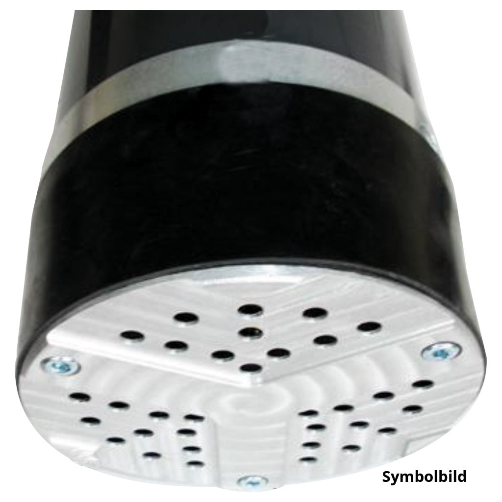 Flat suction base plate