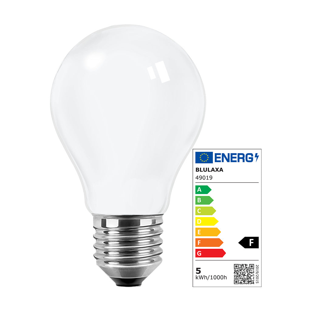 LED filament lamp pear shape A60 / E27