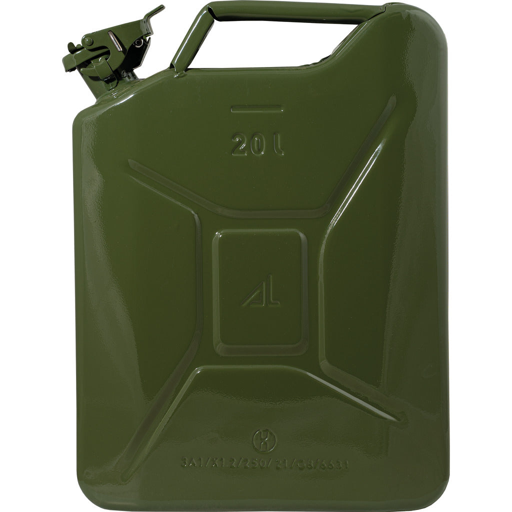 Fuel canister sheet metal