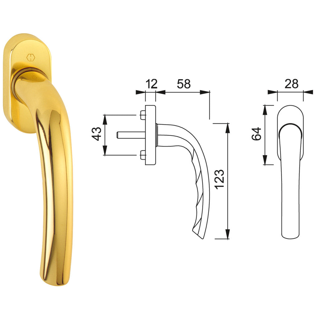 Window handle series TÔKYÔ