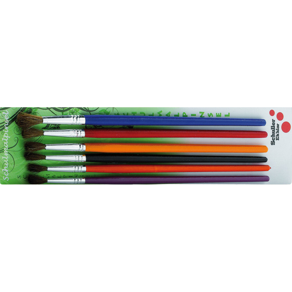 School paintbrush set