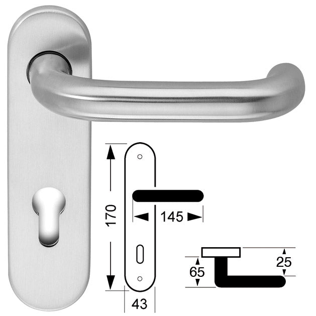 ALPHA II FS handle set