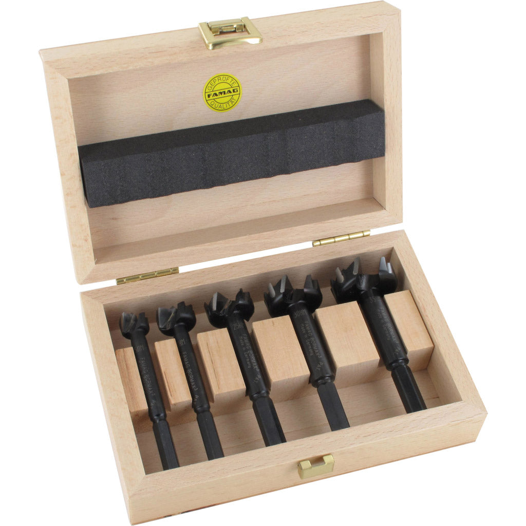 Forstner bit set HM-Bormax³ 5-piece