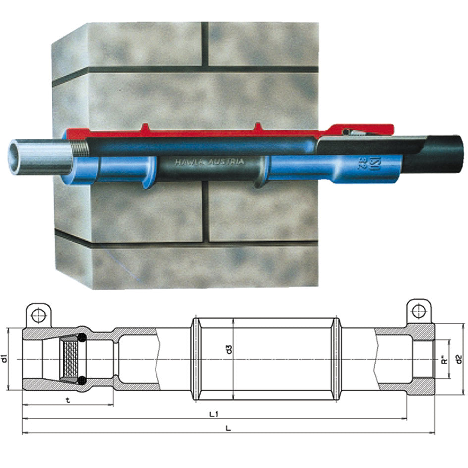 Condotto a parete n. 6990