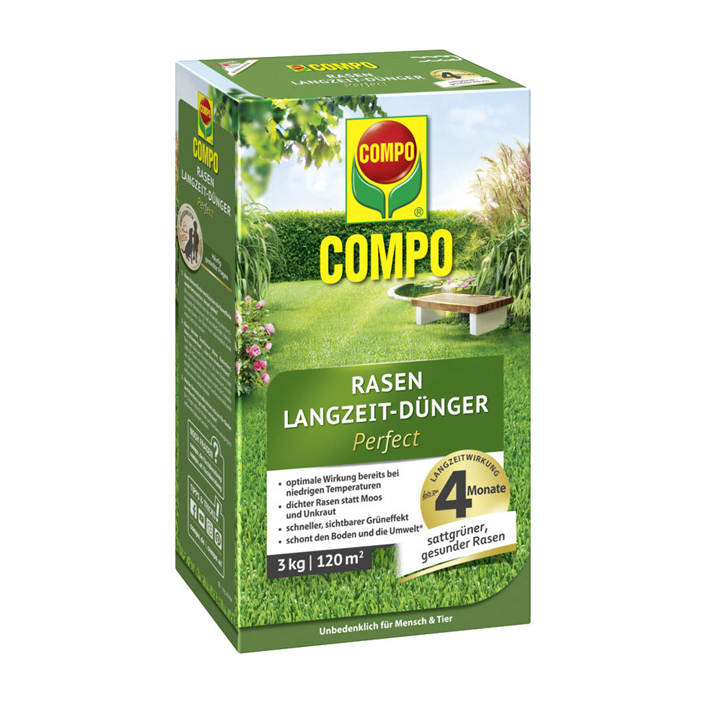 Compo Lawn Fertilizzante a lungo termine perfetto