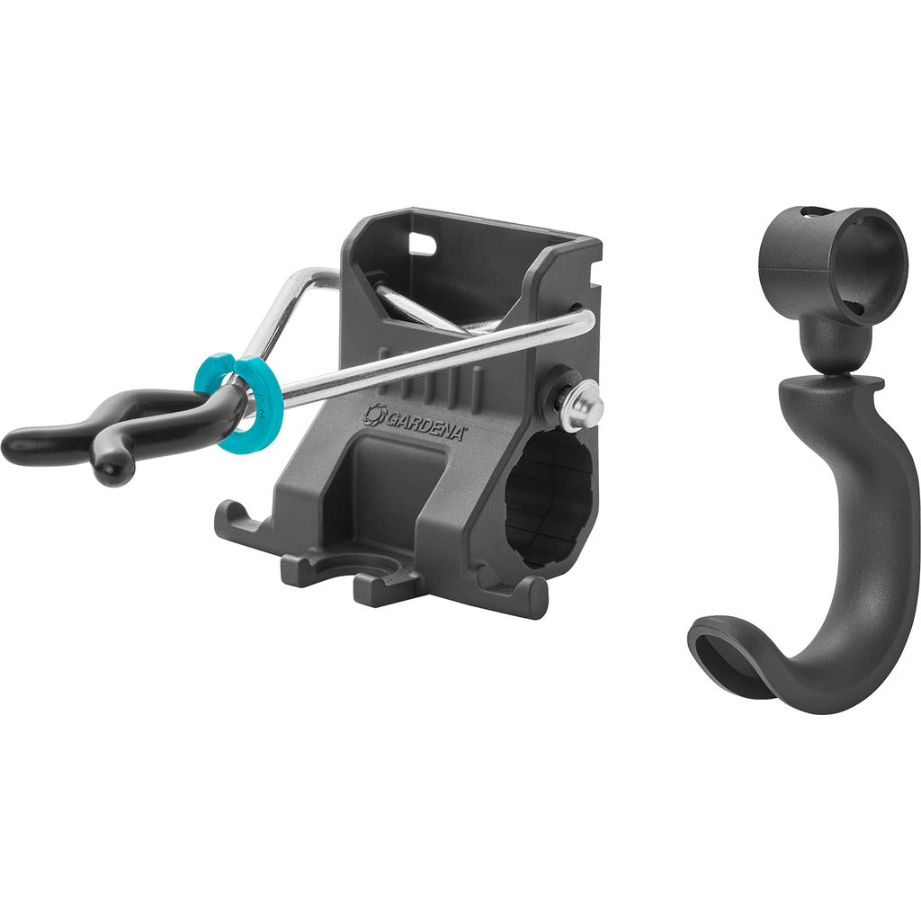 Supporto singolo e gancio singolo Gardena / set