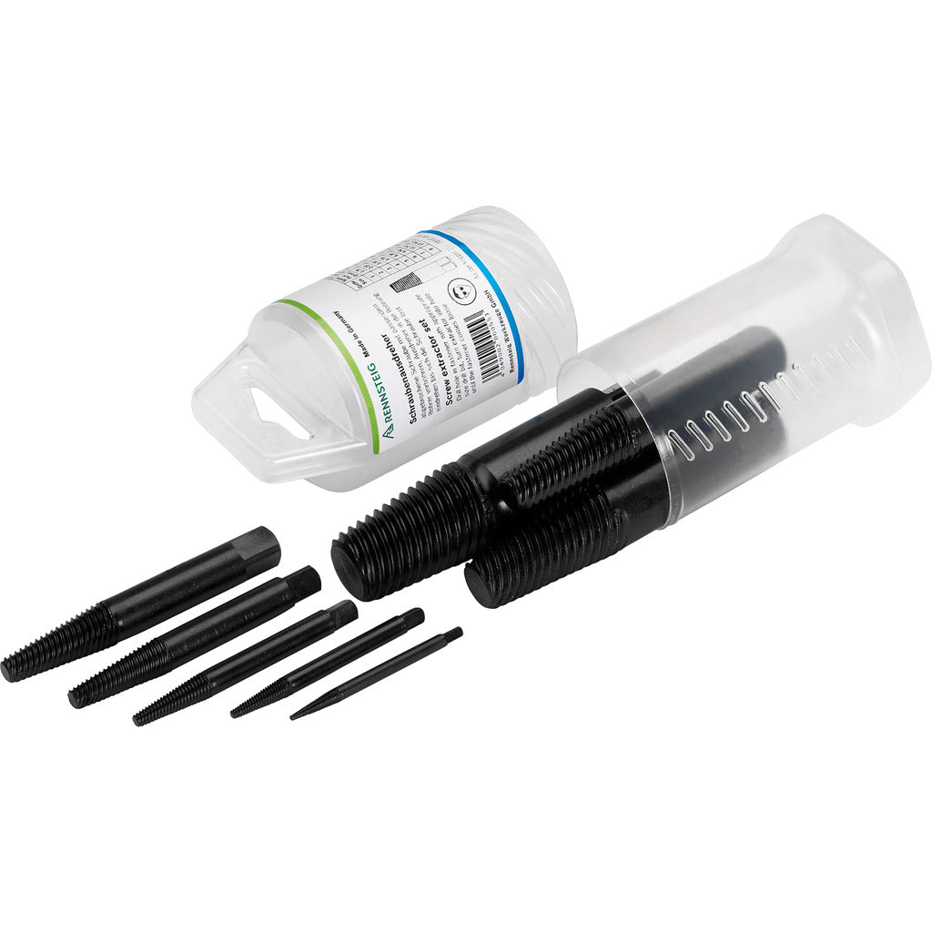 Screw extractor set