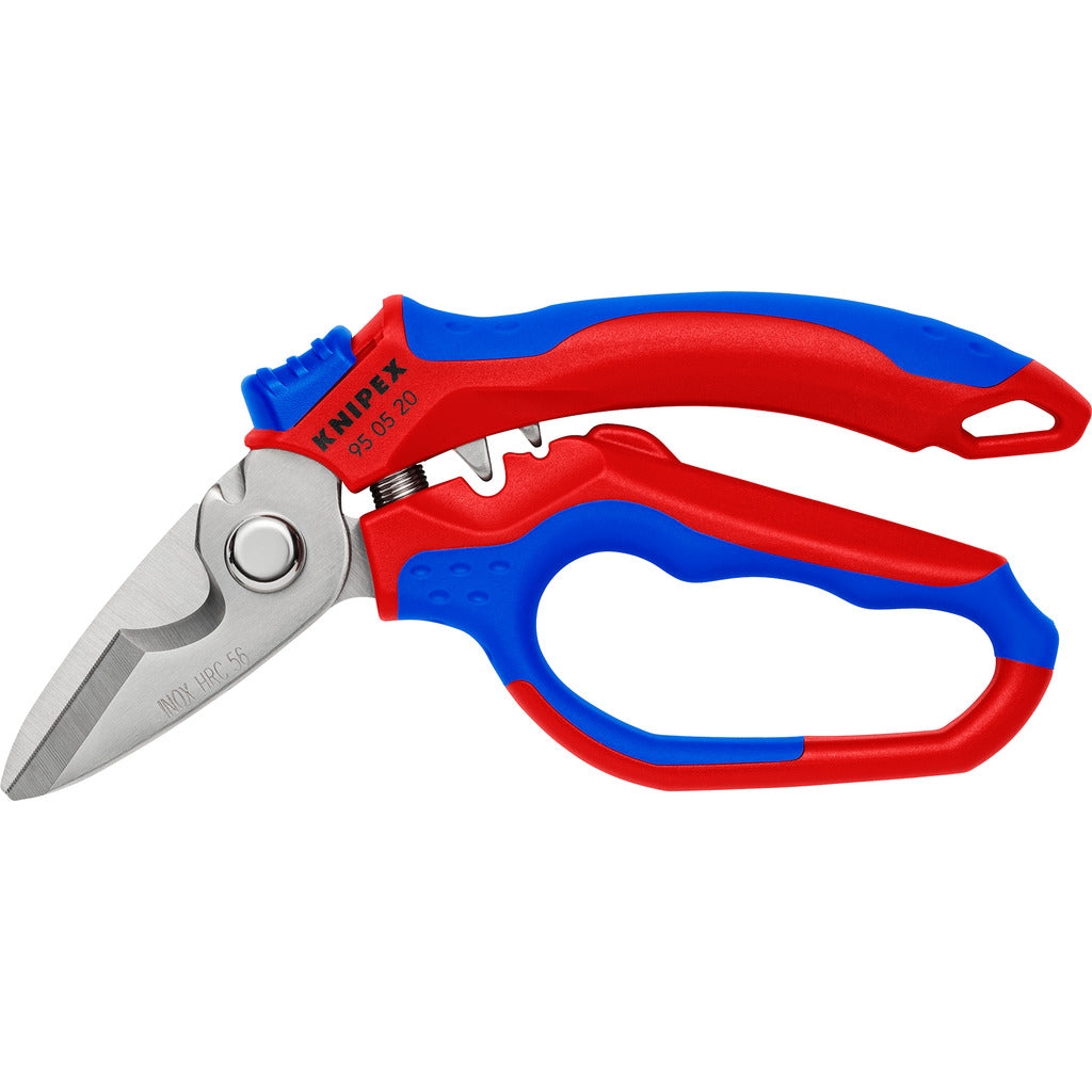 Electrician's scissors angled