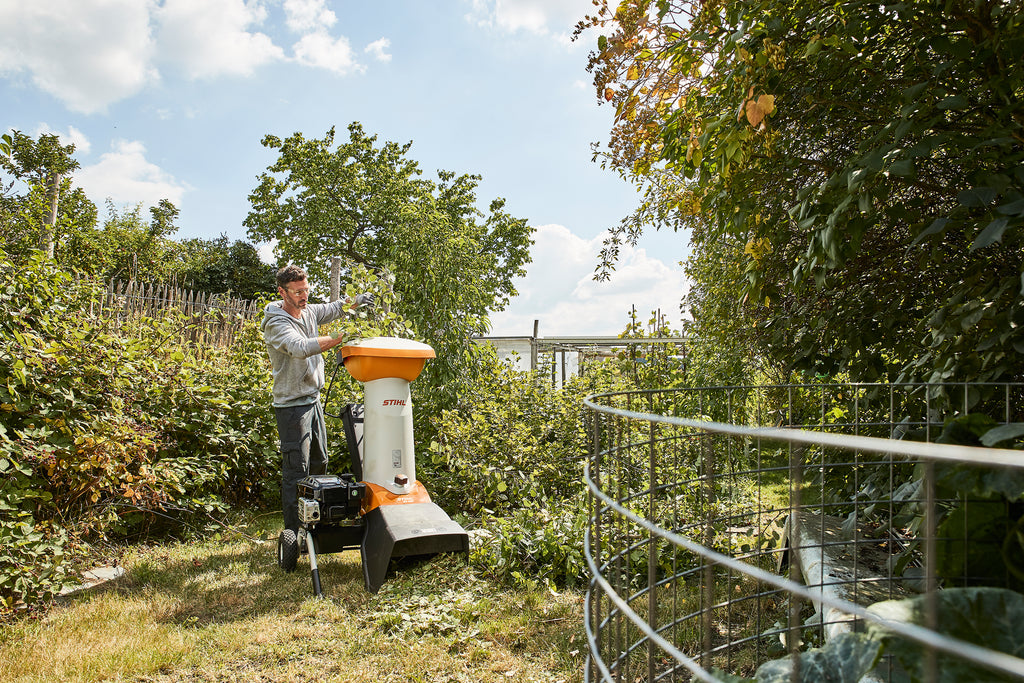 Petrol garden shredder GH 460 C