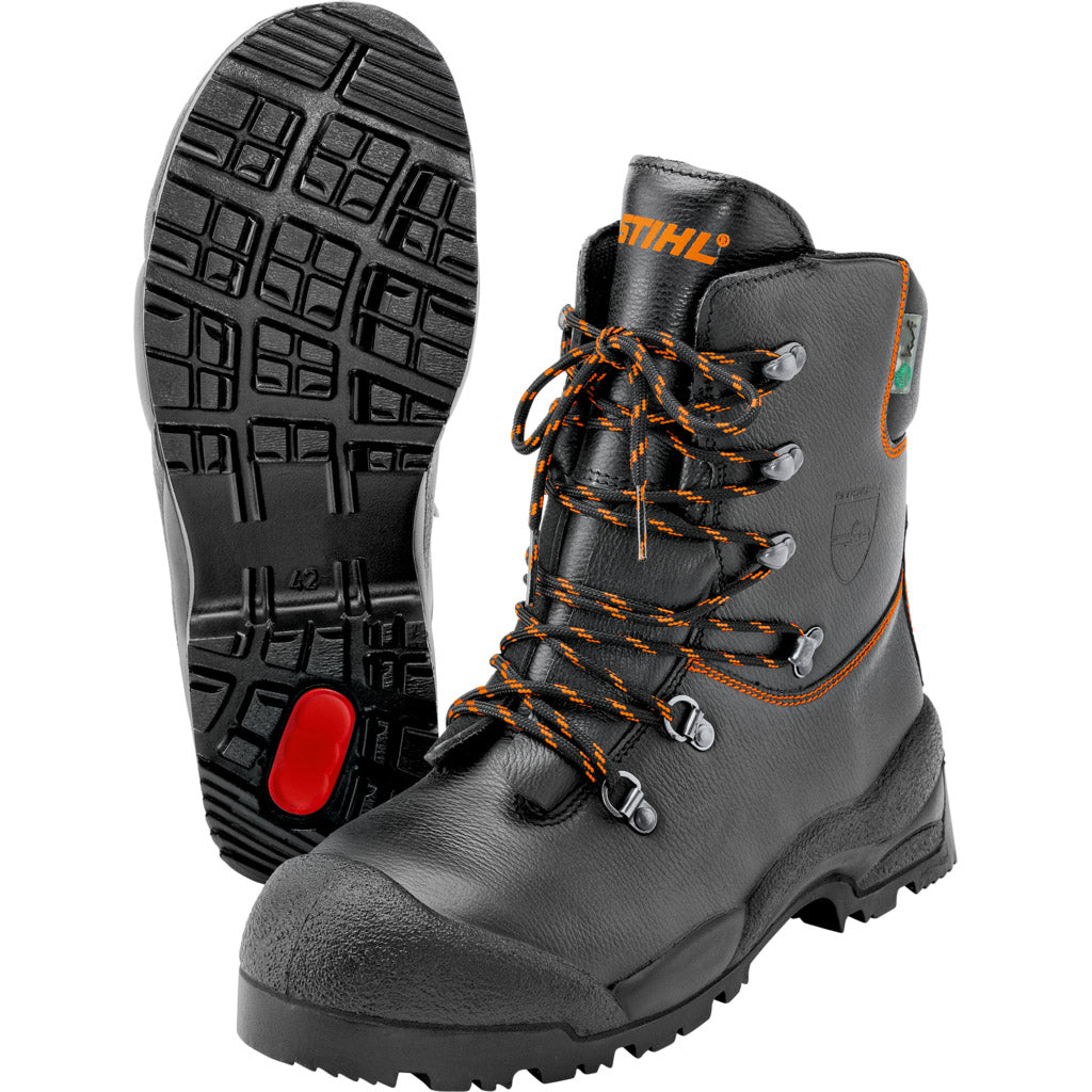 Chainsaw leather boots FUNCTION