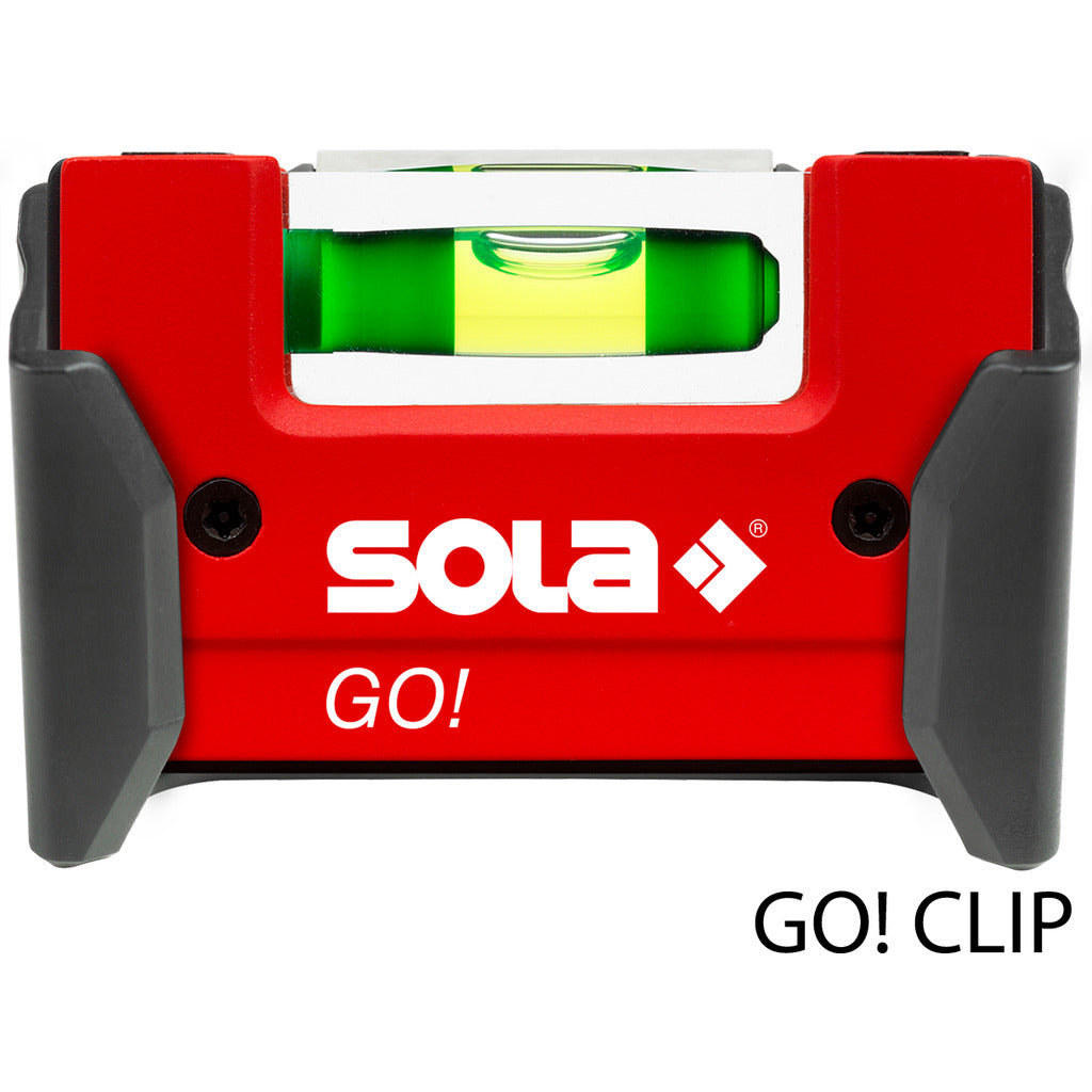 Compact spirit level GO! CLIP
