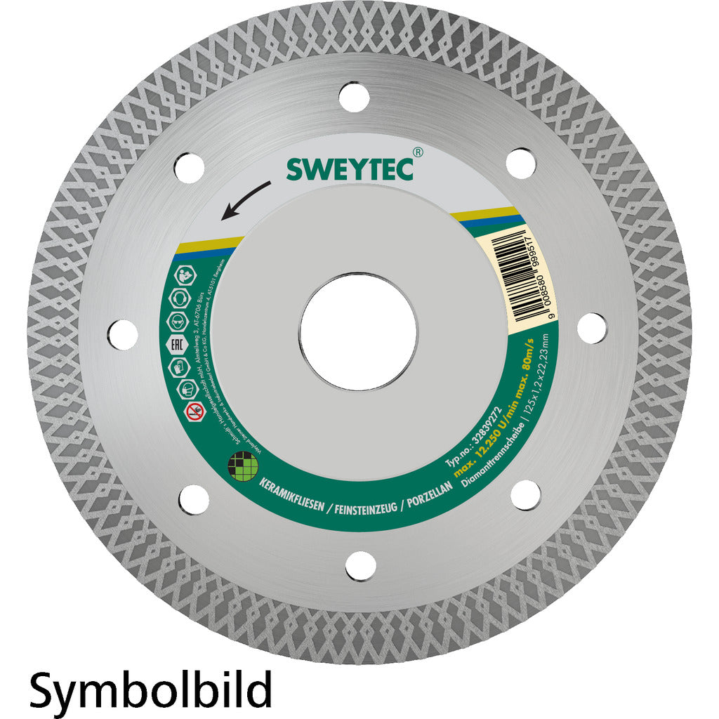 Diamond cutting disc for tiles and ceramics DCTP2
