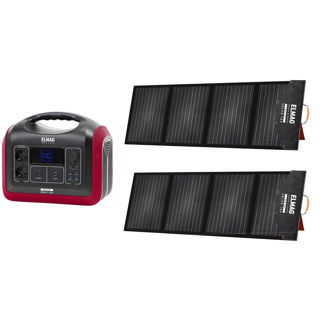 Power generator Portable solar generator set Elmag Energy