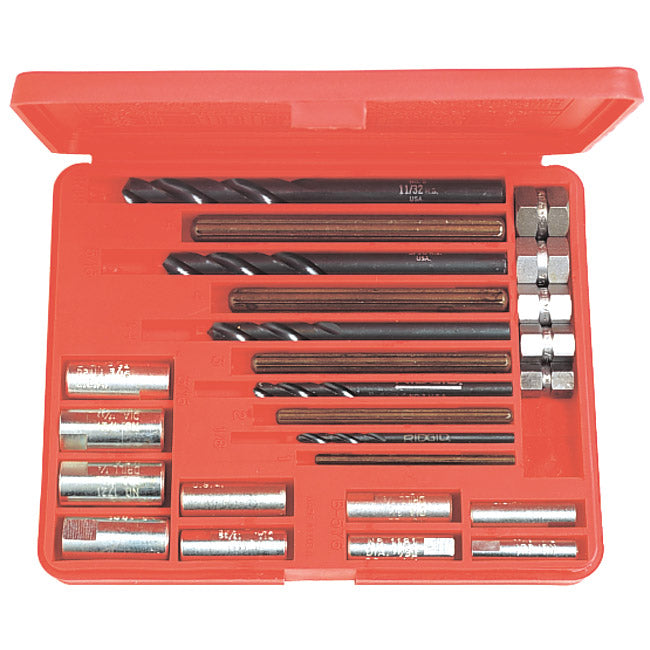 Screw extractor set