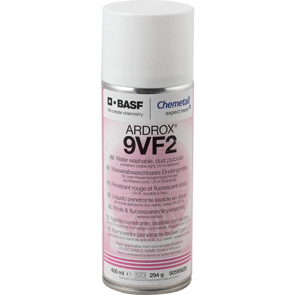 Sistema di prova con liquidi penetranti Ax 9VF2 / Rosso