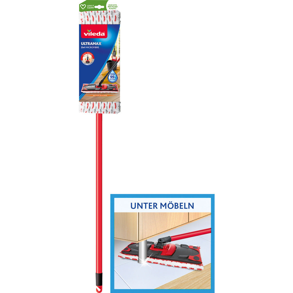 UltraMax floor mop with UltraMax microfiber cover