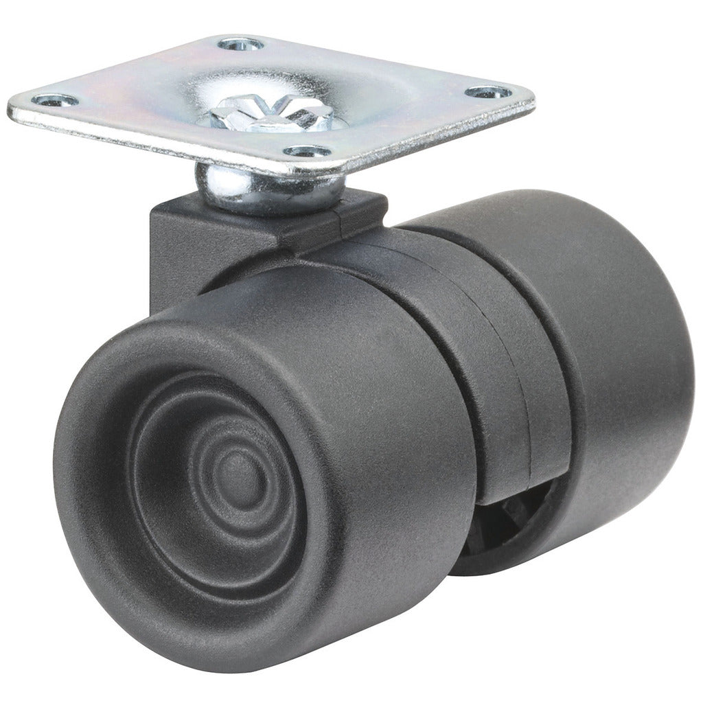 Doppio rullo in plastica