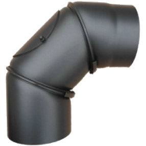 Bertrams Rauchrohrknie mit Putztür 0°-90° verstellbar / senotherm® UHT-HYDRO