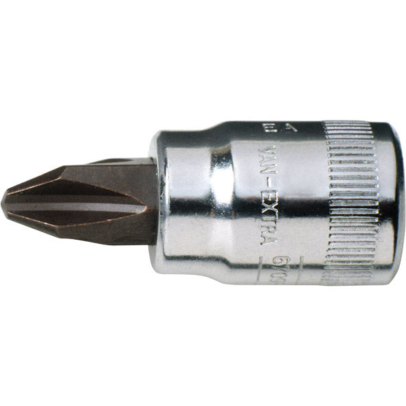 Steckschlüssel-Einsatz für Kreuzschlitzschrauben Phillips