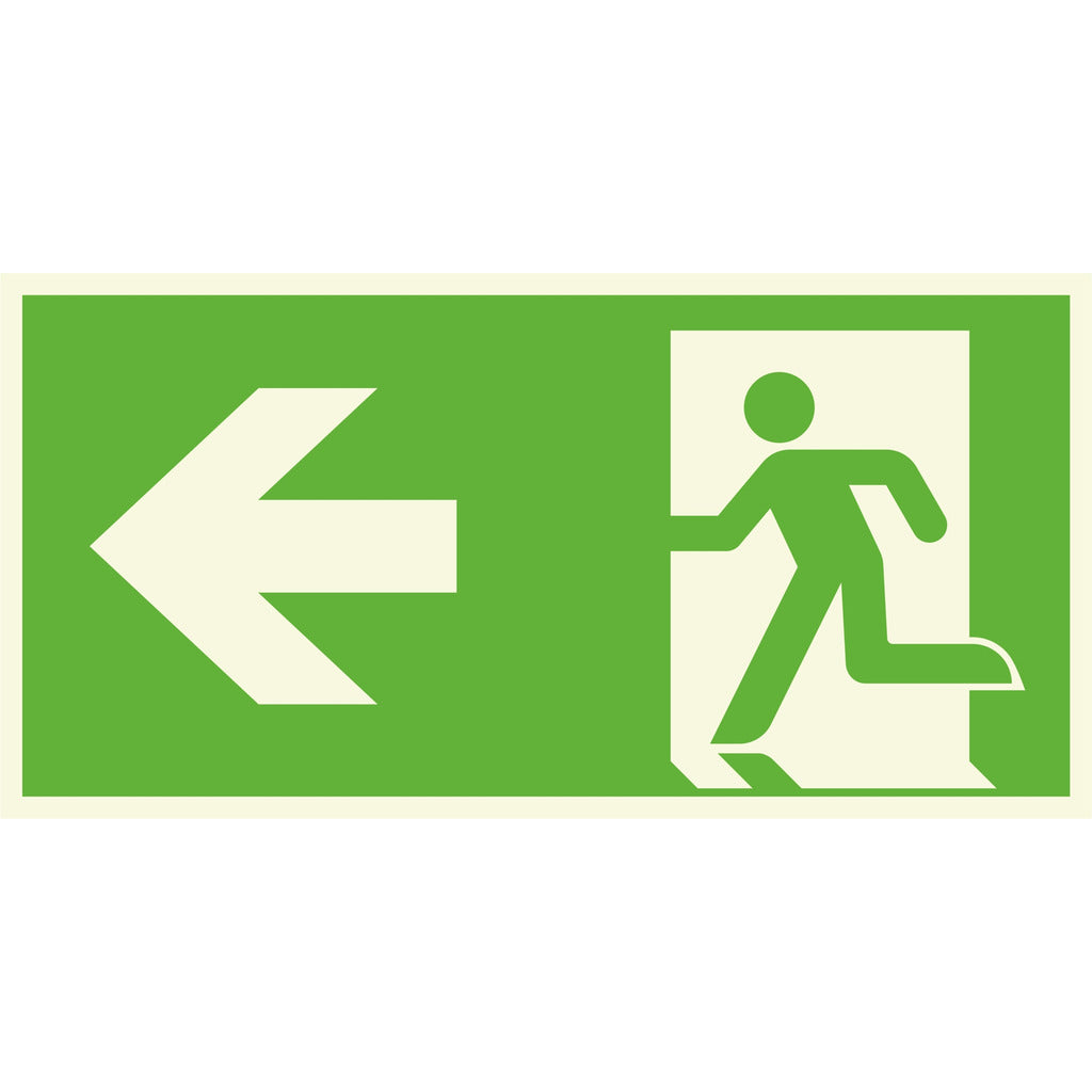 Escape route sign - emergency exit