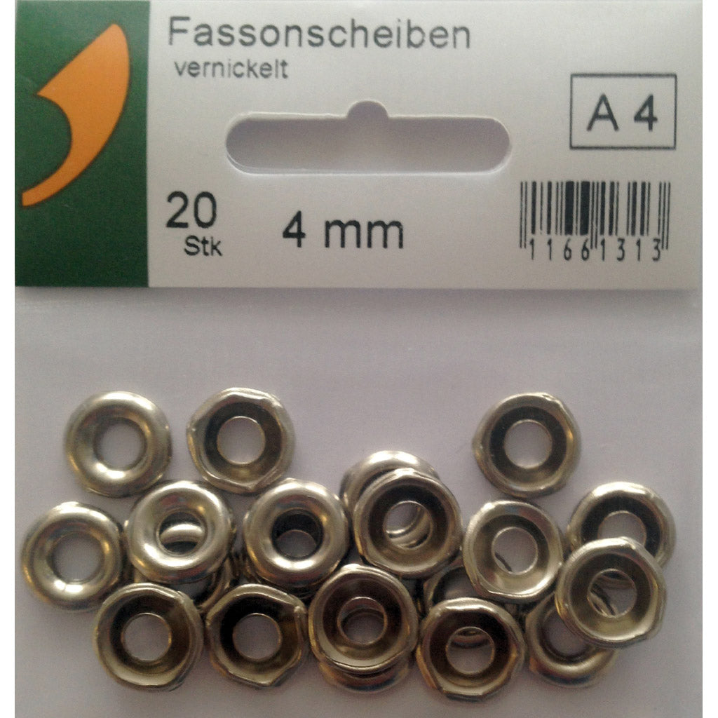 Dischi a forma di SBV nichelati