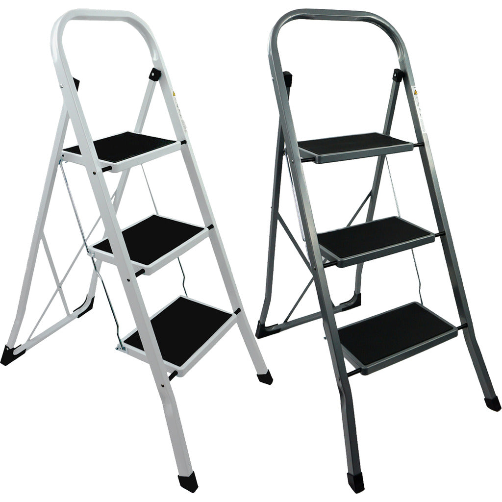 Steel folding step / 3-step