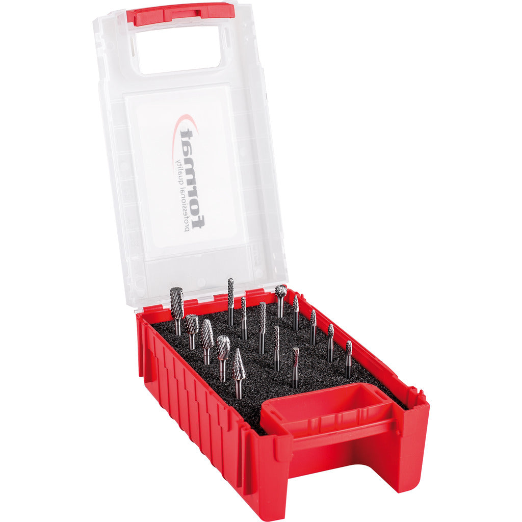 Carbide small burr set, 15 pieces