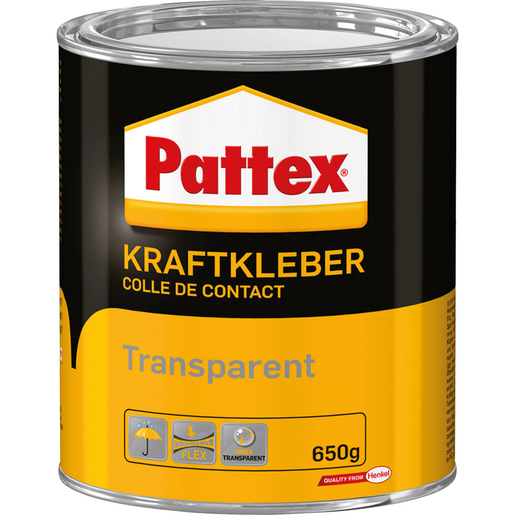 Transparent strong adhesive