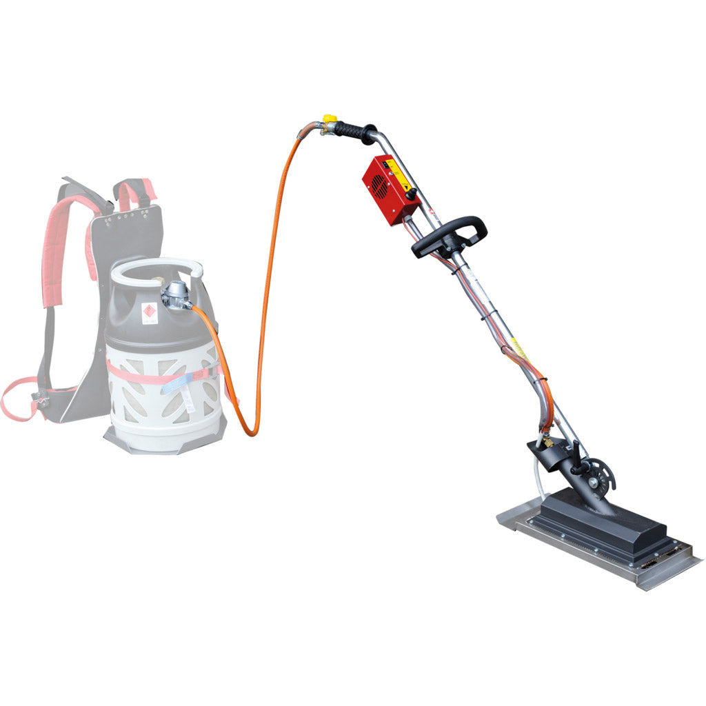 Infrared weed killer