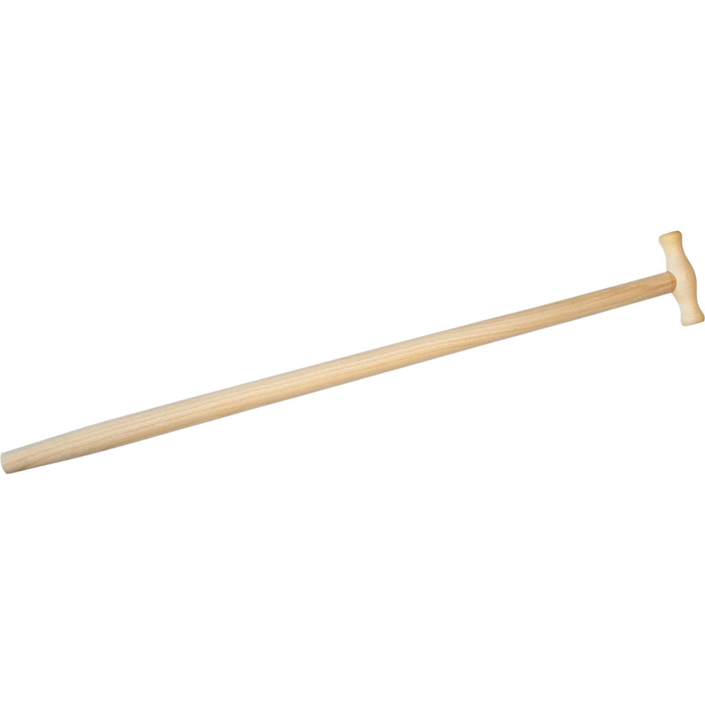 Spade handle with T-handle