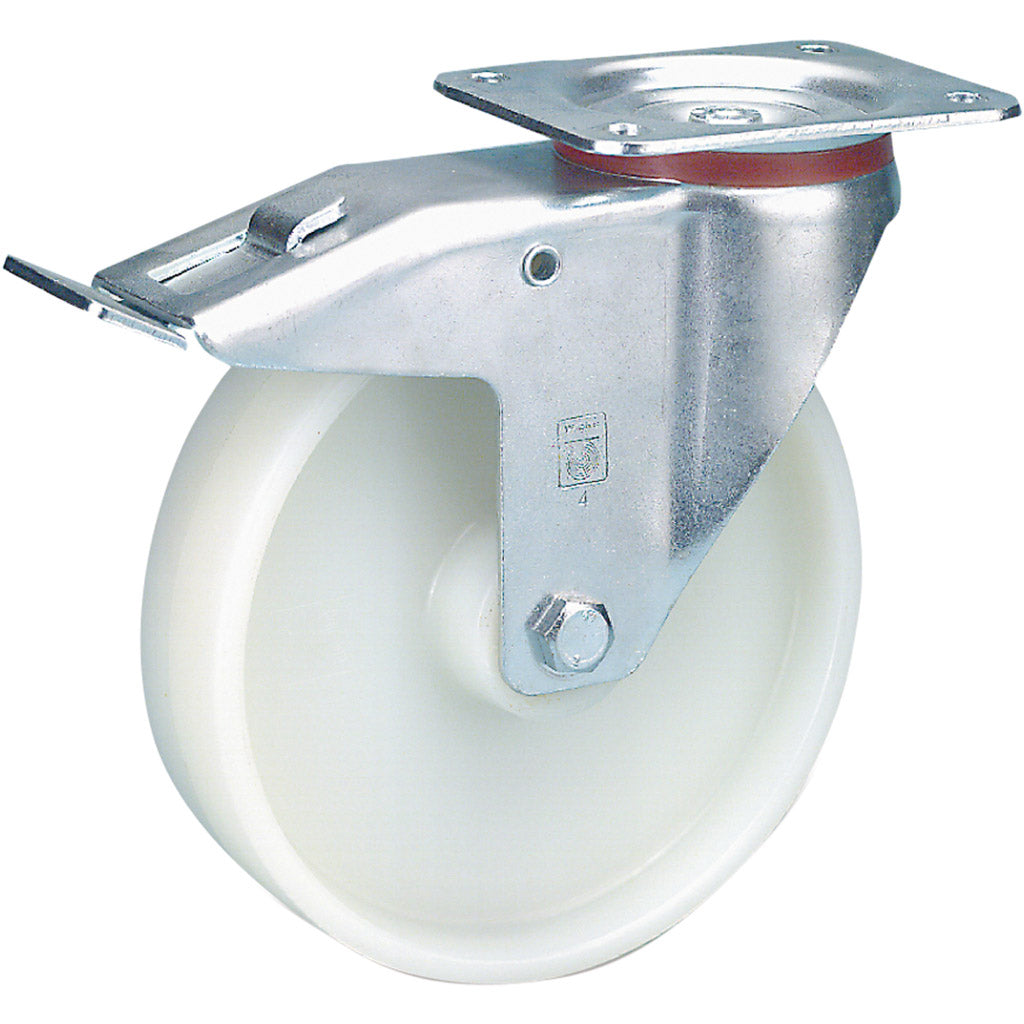 Swivel castor series KN L FSTF