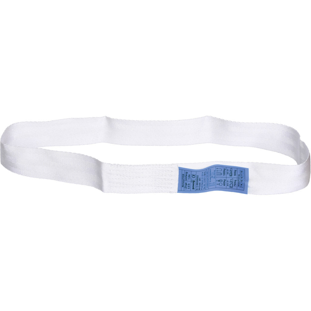 Endless lifting strap (disposable sling)