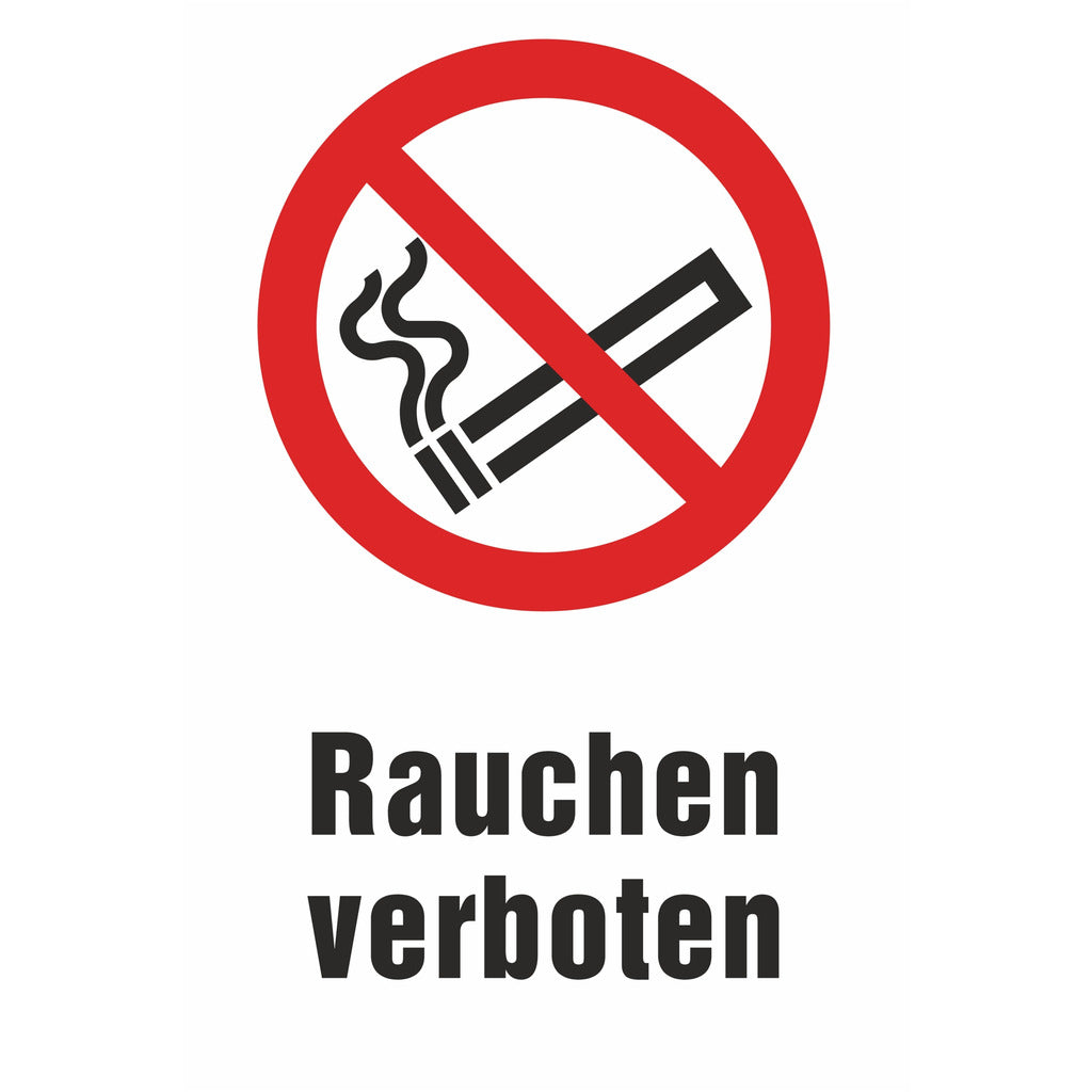 Prohibition sign - Smoking prohibited