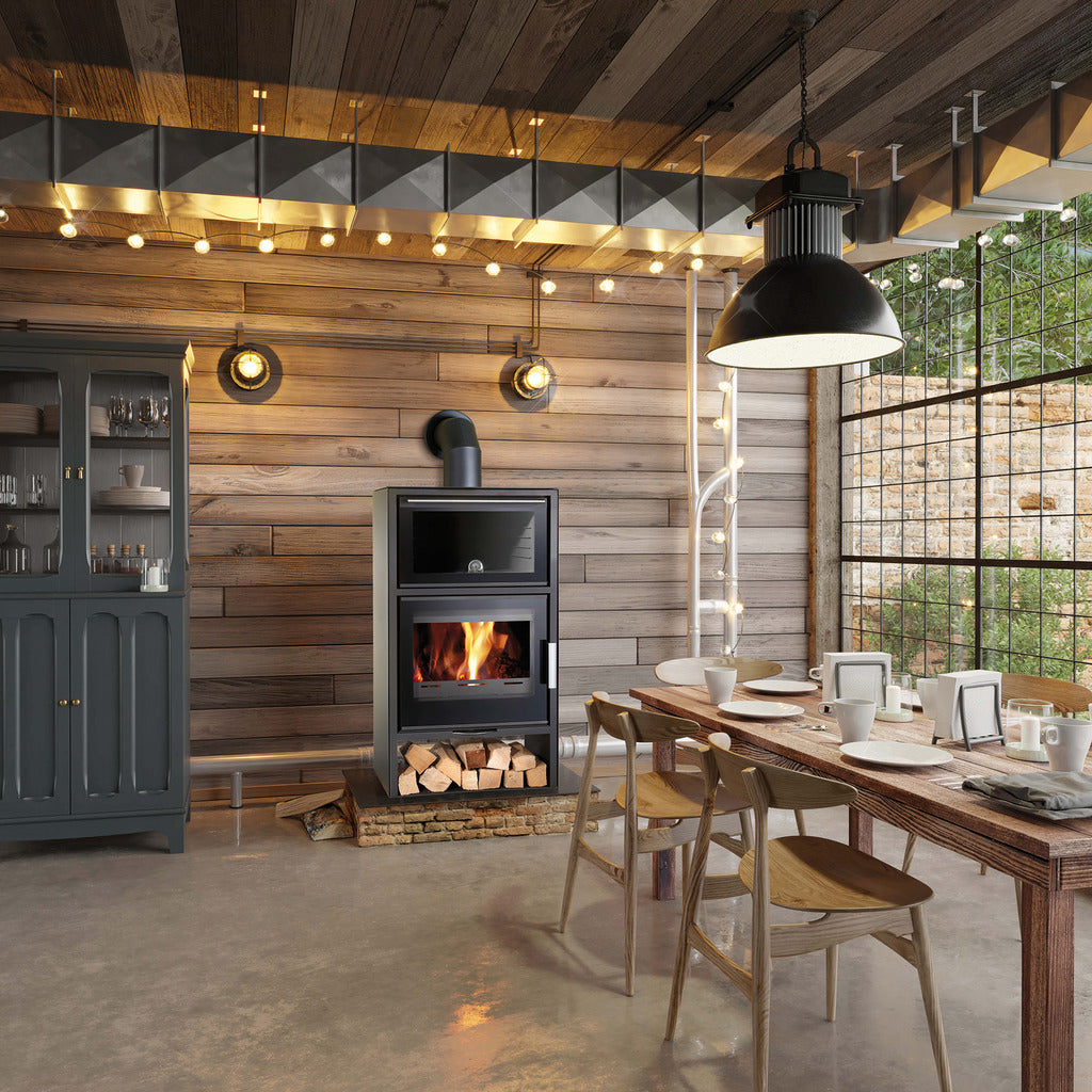 Haas+Sohn LONDON II EASY BACK fireplace stove