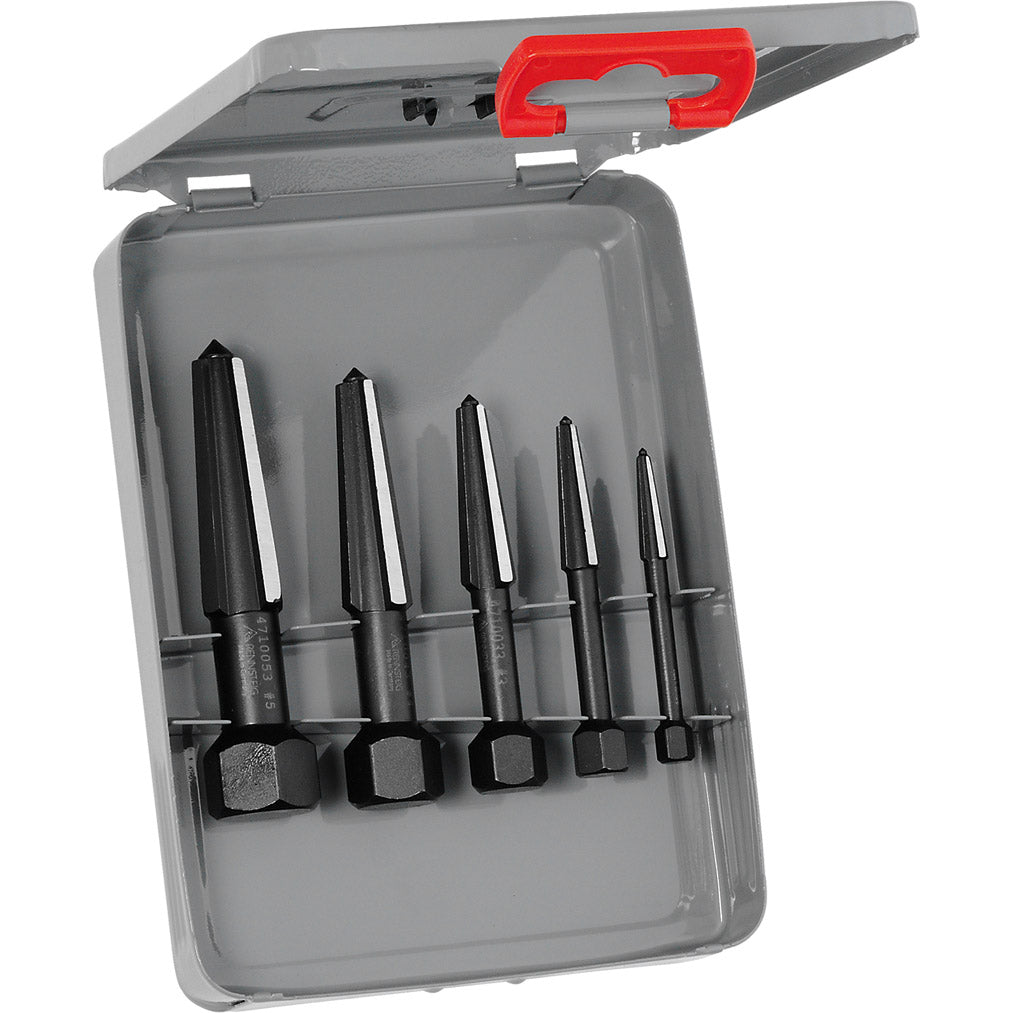 Screw extractor set 2-edged