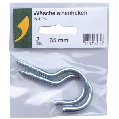 Gancio per stendibiancheria SBV zincato