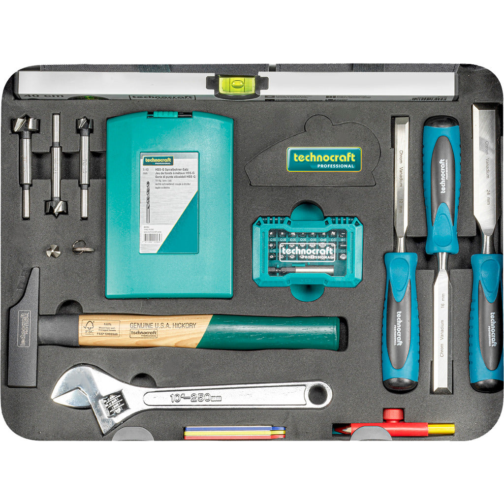 ALU-Werkzeugkoffer PRO WOOD 4