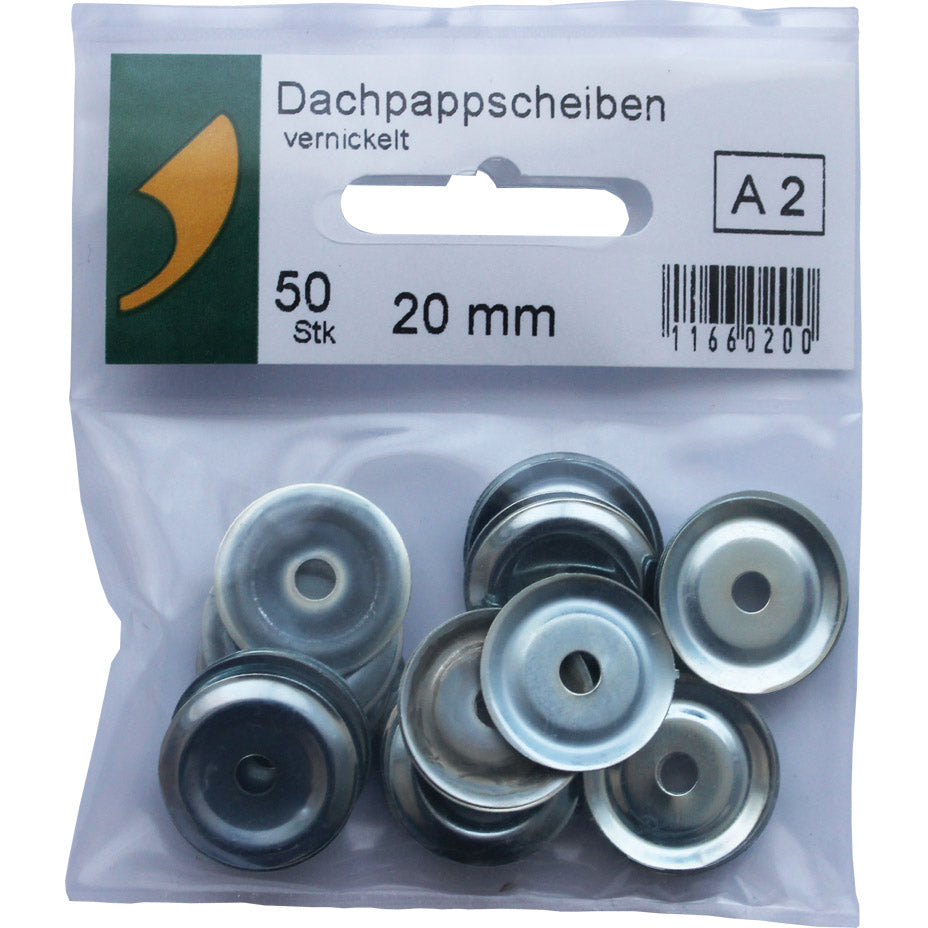 Dischi in feltro per tetti SBV nichelati