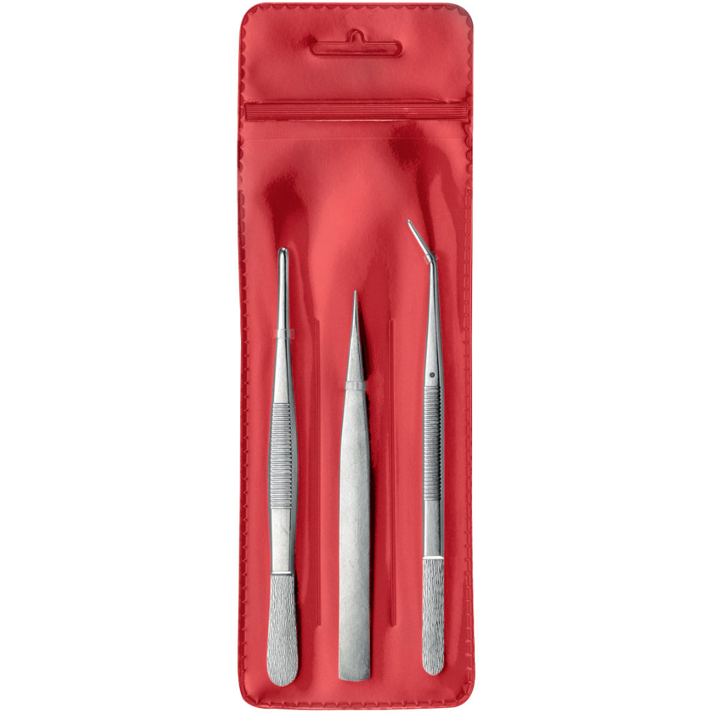 Precision tweezers set