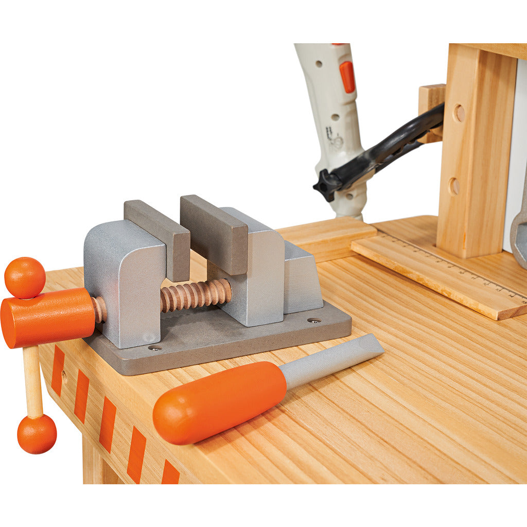 Banco da lavoro in legno per bambini Stihl