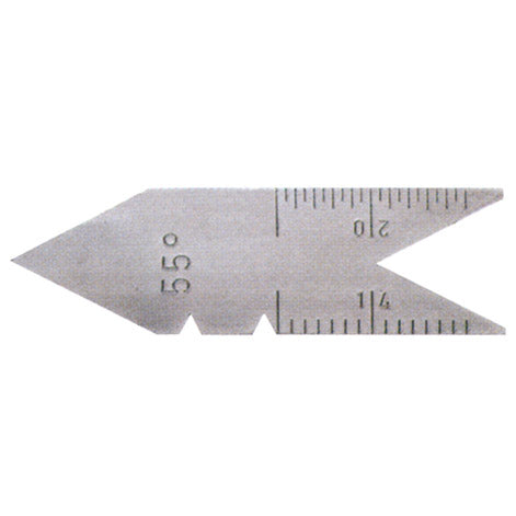 Pointed thread steel gauge