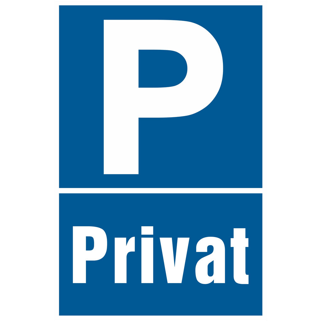 Information sign - Private