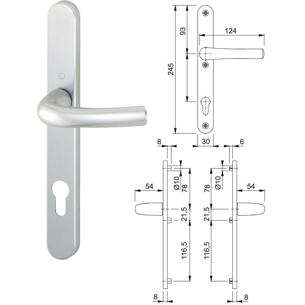 Security set/profile door model Tokyo