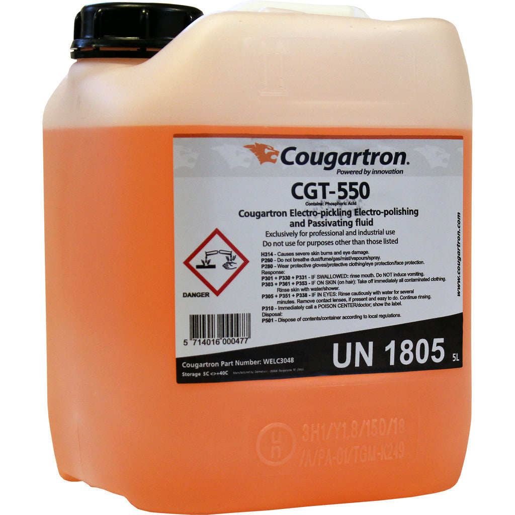 Fluido per la pulizia e la lucidatura delle saldature CGT-550