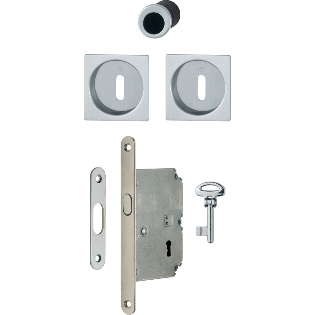 Sliding door handle set 4921