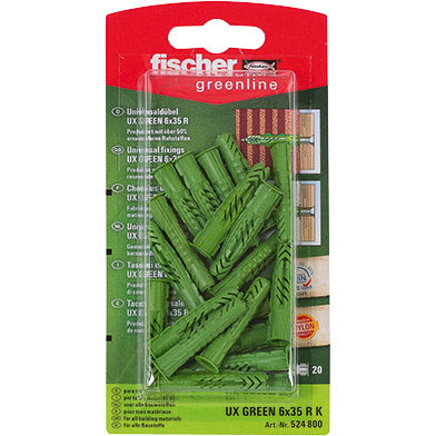 Universal dowel green UX RK