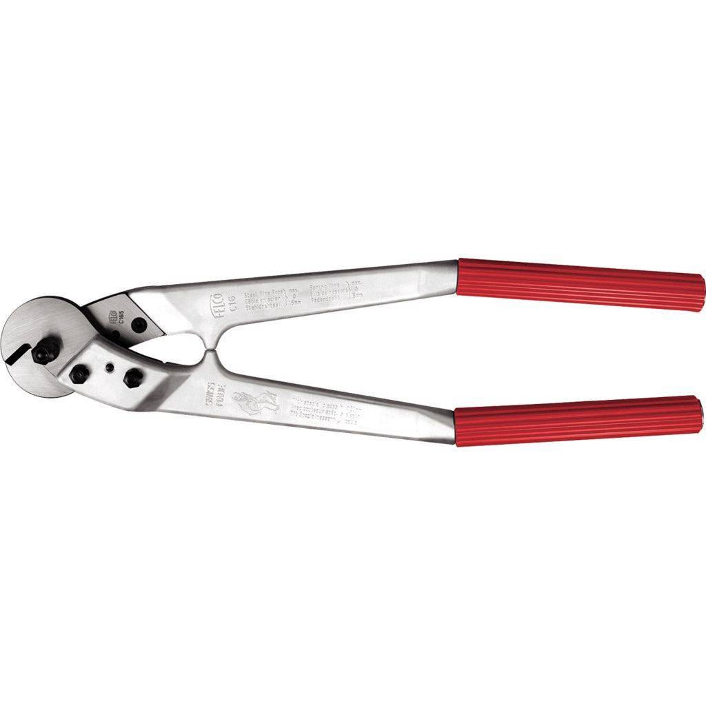 Wire rope and cable cutters