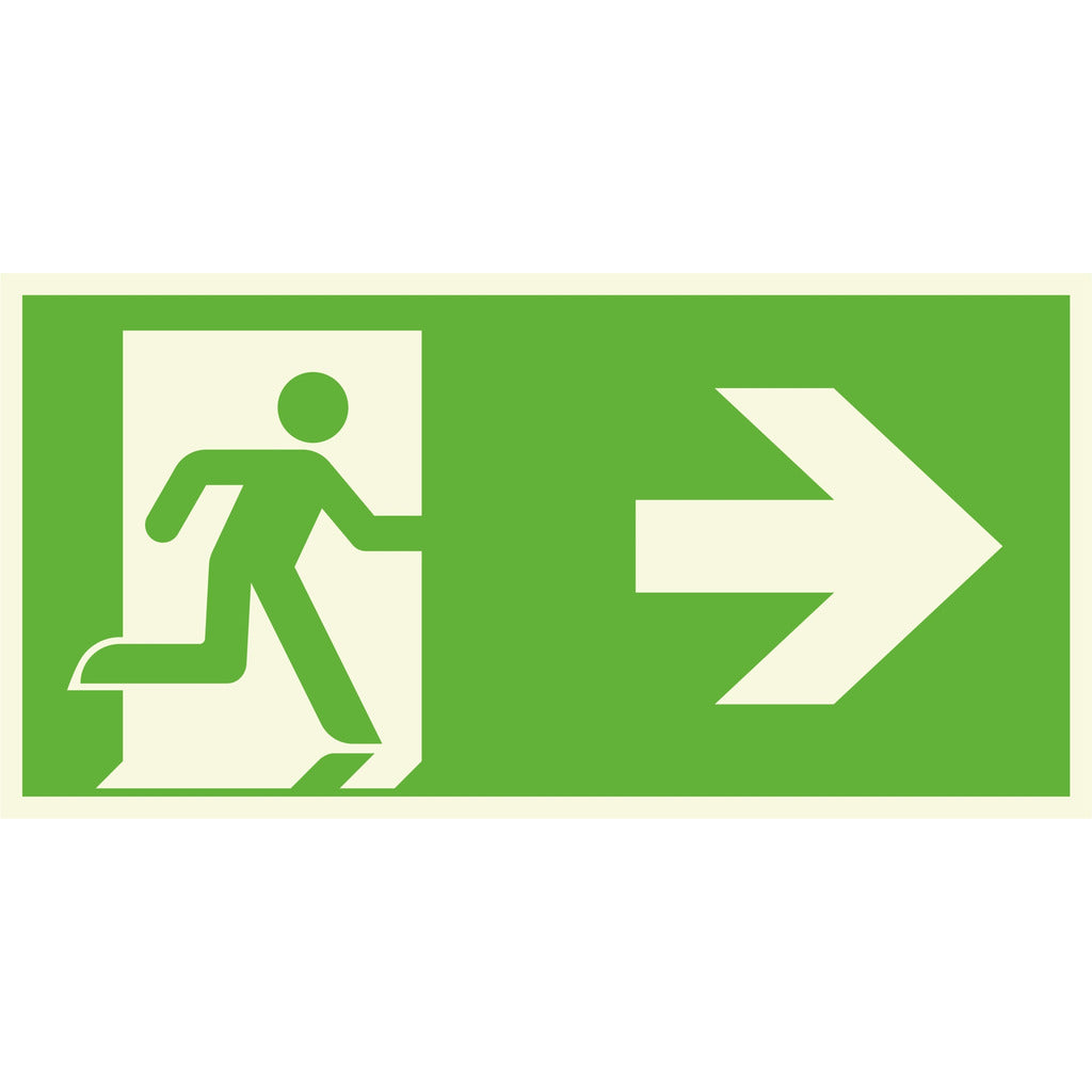 Escape route sign - emergency exit